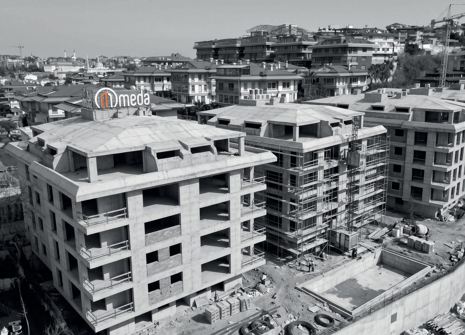 Meda şantiyesi — Meda Merkez Ofis